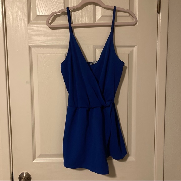 Royal Blue Urban Outfitters Romper - Picture 2 of 6